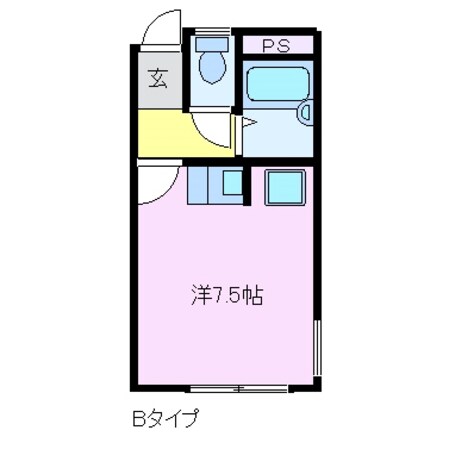 津駅 徒歩9分 1階の物件間取画像